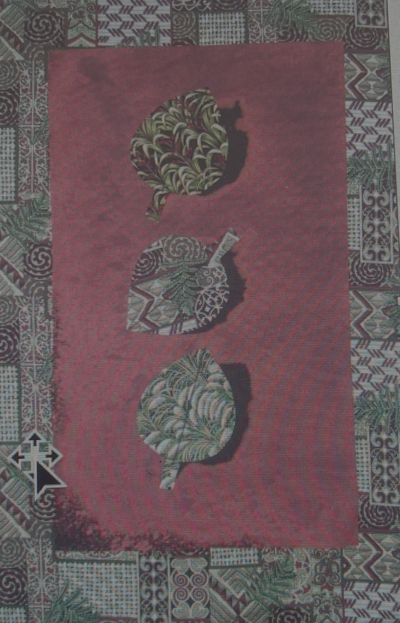 Shadow quilting wallhanging with Ann Hill, BEM