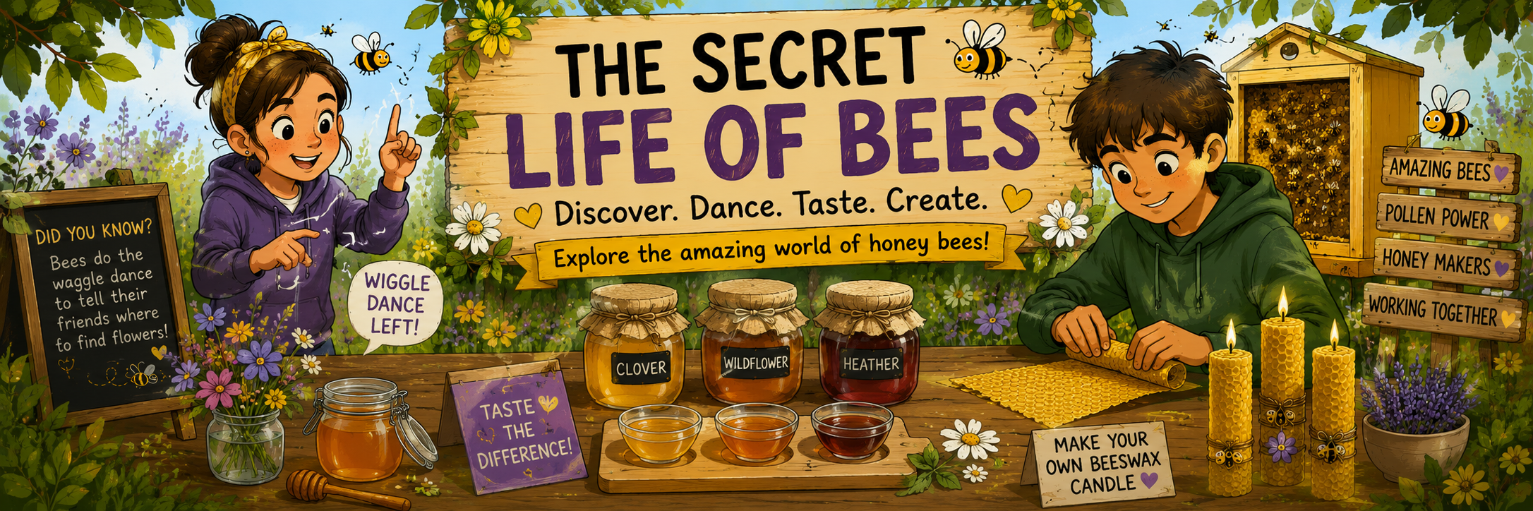 Children's Club - The secret life of Bees - August